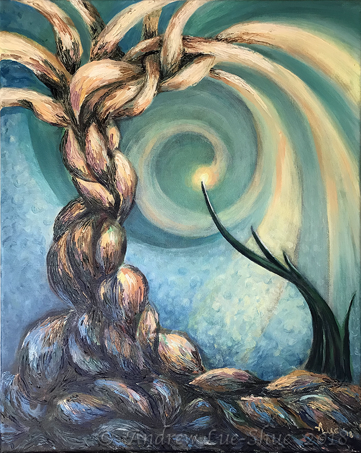 Painting on canvas - The Circle of Life